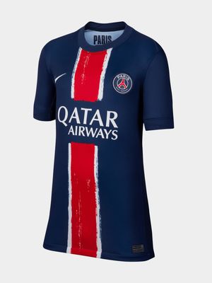 Junior Nike Paris Saint-Germain 24/25 Stadium Home Jersey