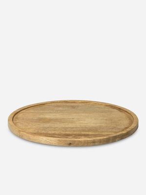 Malda Wood Round Serving Board 33cm