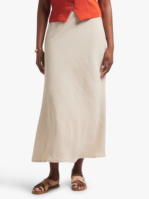 Women's Natural Slip Skirt