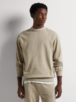 Men's Markham Basic Stone Crewneck