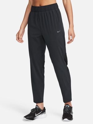 Womens Nike Dri-Fit Fast Mid-Rise 7/8 Black Running Pants