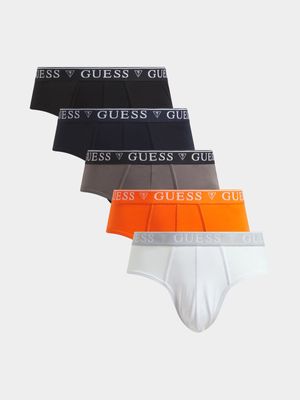 Men's Guess Multi Brief 5 Pack Boxers