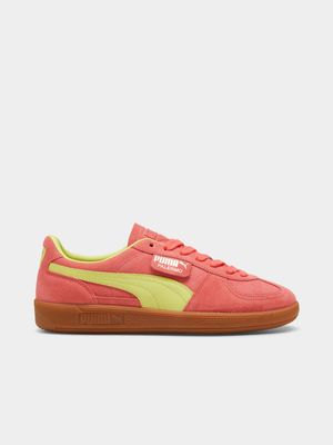 Puma Women's Palermo Salmon/Yellow Sneaker