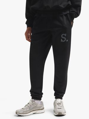 Swank Men's Black Sweatpants