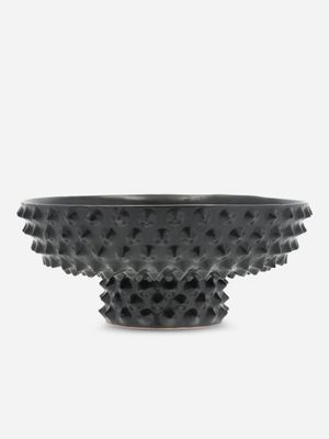 Vaest Earthenware Bowl Matte Black Large