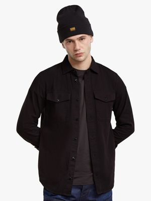 G-Star Men's Marine Slim Dark Black Shirt