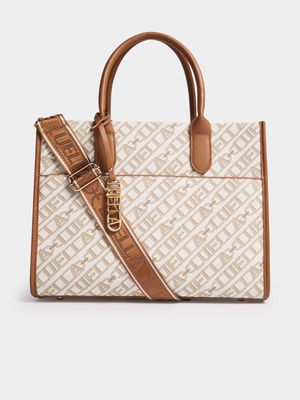 Luella Medium Chainlink Print Shopper