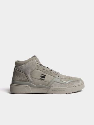 G-Star Attacc Mid Suede Blocked Grey Sneakers