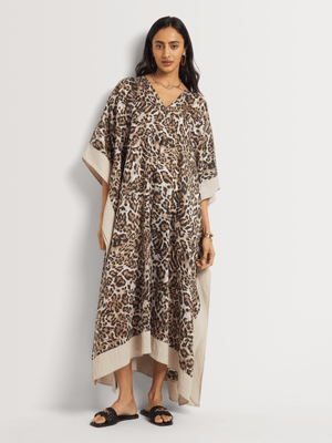 Volume Maxi Kaftan Dress