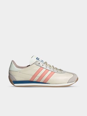 adidas Originals Men's Country OG Cream/Pink Sneaker