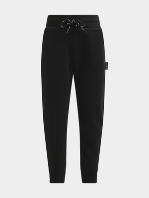 Older  Girl's Black Joggers