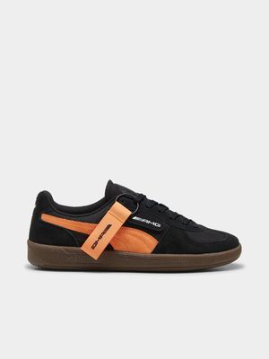 Puma Men's Palermo Black/Orange Sneaker