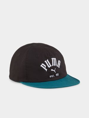 Puma Unisex Reversible Black/Green Cap