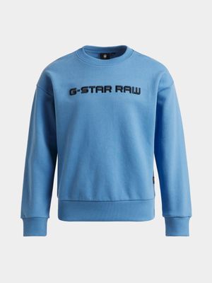 Kid's G-star Blue Loose Sweater