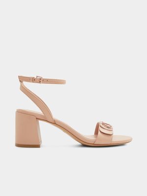 Women's Aldo Beige Bung Block Heels