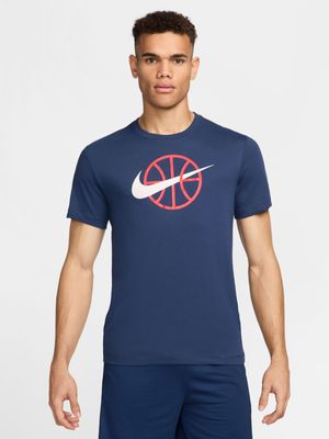 Mens Nike Dri-Fit DNA Navy Tee