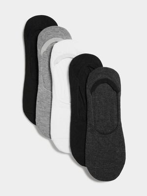 Unisex Sneaker Factory 5 Pack Multi Black Secret Socks