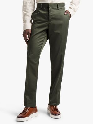 Jet Men's Olive Green Trousers