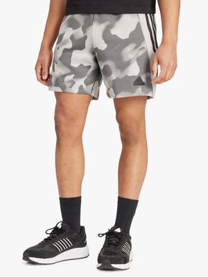 Mens adidas Future Icons 3-stripes Allover Print Shorts