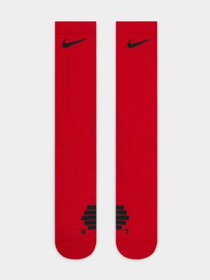 Nike Unisex Elite Red Crew Socks