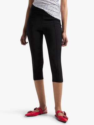 Women's Black Capri Pants