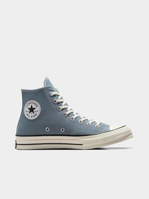 Converse Men's Chuck 70 Mid Blue Sneaker