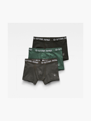 G-Star Men's Classic 3-Pack Multicolor Trunks