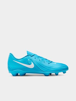 Mens Nike Phantom GX 2 Club MG Blue/White Boots