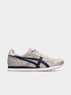 Mens Asics Tiger Runner Grey/Navy Sneakers