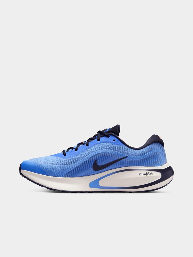 nike blue and orange running shoes