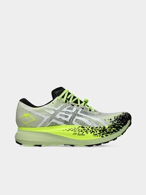 Mens Asics Metafuji Super Trail Lime/Grey Running Shoes