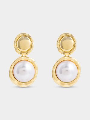 Statement Pearl Drop Earrings