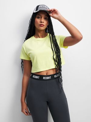 Redbat Classics Women's Lime Cropped Top