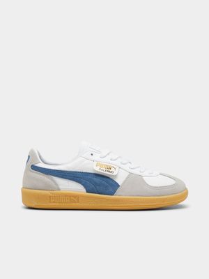 Puma Men's Palermo White/Blue Sneaker