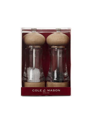 cole & mason salt & pepper set 160mm