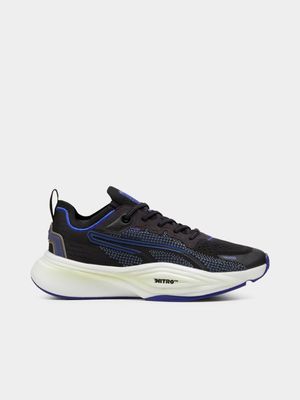 Mens Puma PWR Nitro 2 Black/Purple/White Training Shoes