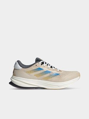 Mens adidas Supenova Rise Beige/Blue/White Running Shoes