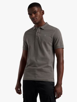 G-Star Men's Dunda Slim Grey Polo Shirt