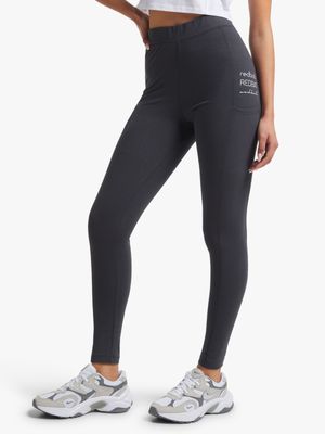 Redbat Women's Pocket Charcoal Casual Legging