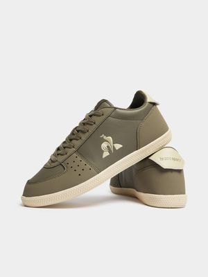 Mens Le Coq Sportif Vecchio Green/Beige Sneakers