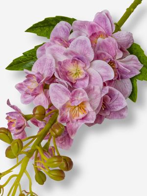 Faux Delphinium Pink 67cm