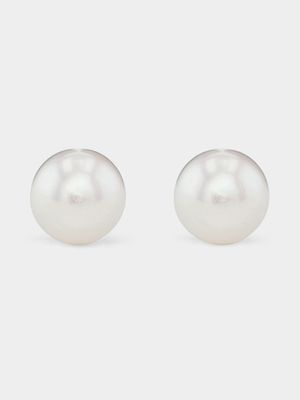 Sterling Silver Freshwater Pearl Stud Earrings