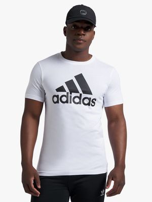 Men's adidas BOS Logo White T-Shirt