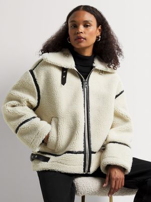 Shearling Aviator Jacket