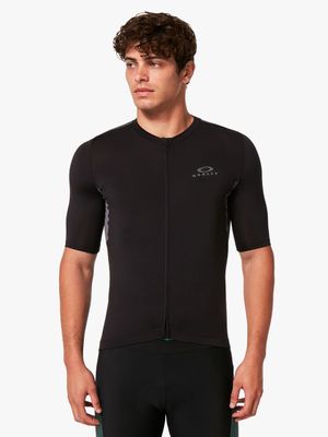 Men's Oakley Black Endurance Mix Bike-Road T-Shirt