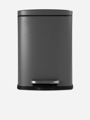 Salt&Pepper Bathroom Bin Cube Charcoal 5L