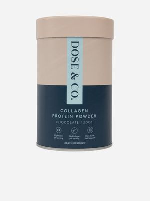 Dose & Co Chocolate Fudge Collagen Protein 420g