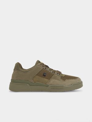 G-Star Men's Attacc Mesh Tonal Olive Sneaker