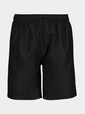 Boys TS Woven Black Training Shorts