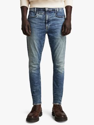 G-Star Men's D-Staq 3D Slim Blue Jeans